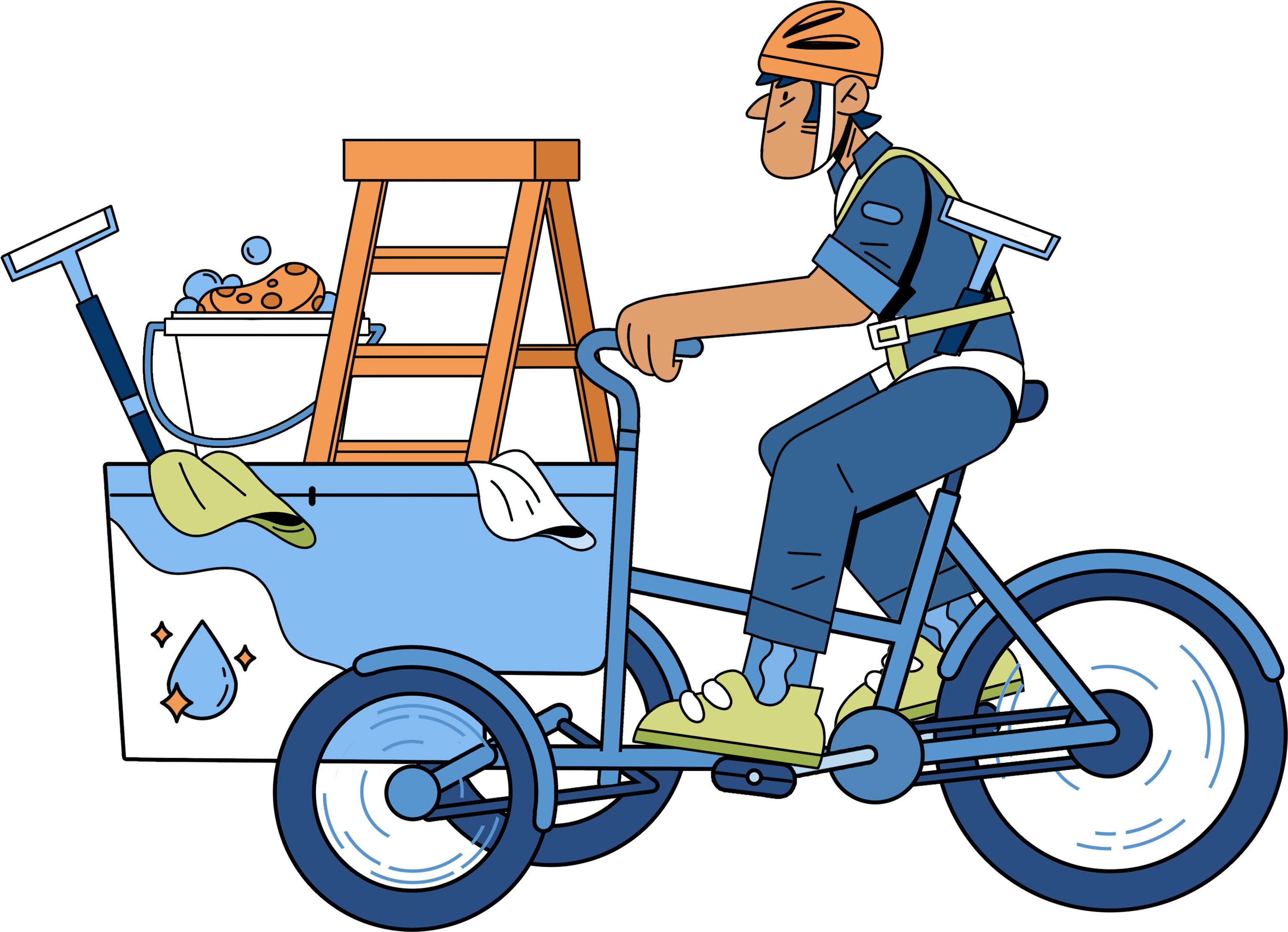 velo laveur de vitre